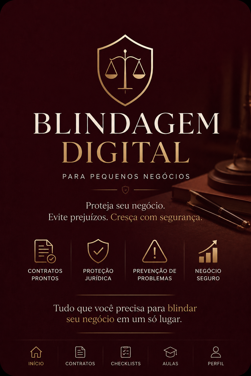 Capa do app Blindagem Digital